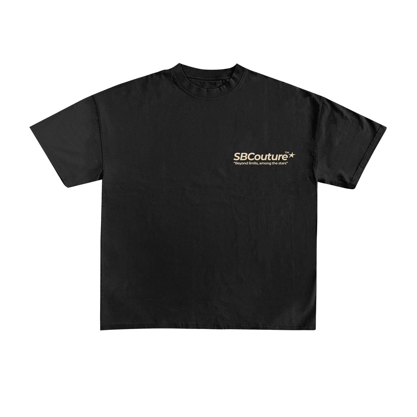 Starboy Couture SBC 'Gamble Club' Tee – black oversized t-shirt with bold back graphic inspired by risk and ambition.