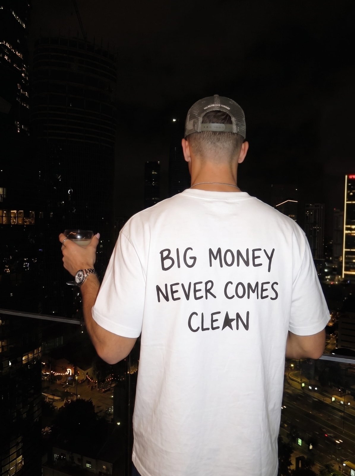 Big Money Never Comes Clean T-Shirt - Starboy Couturetshirt