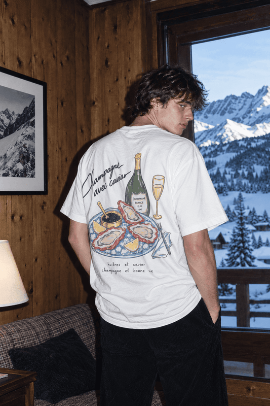 Champagne et Bonne Vie T-Shirt - Starboy Couturetshirt