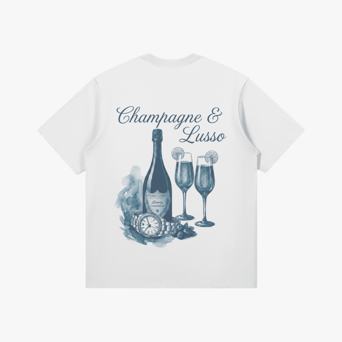 Champagne & Lusso T-Shirt - Starboy Couturetshirt