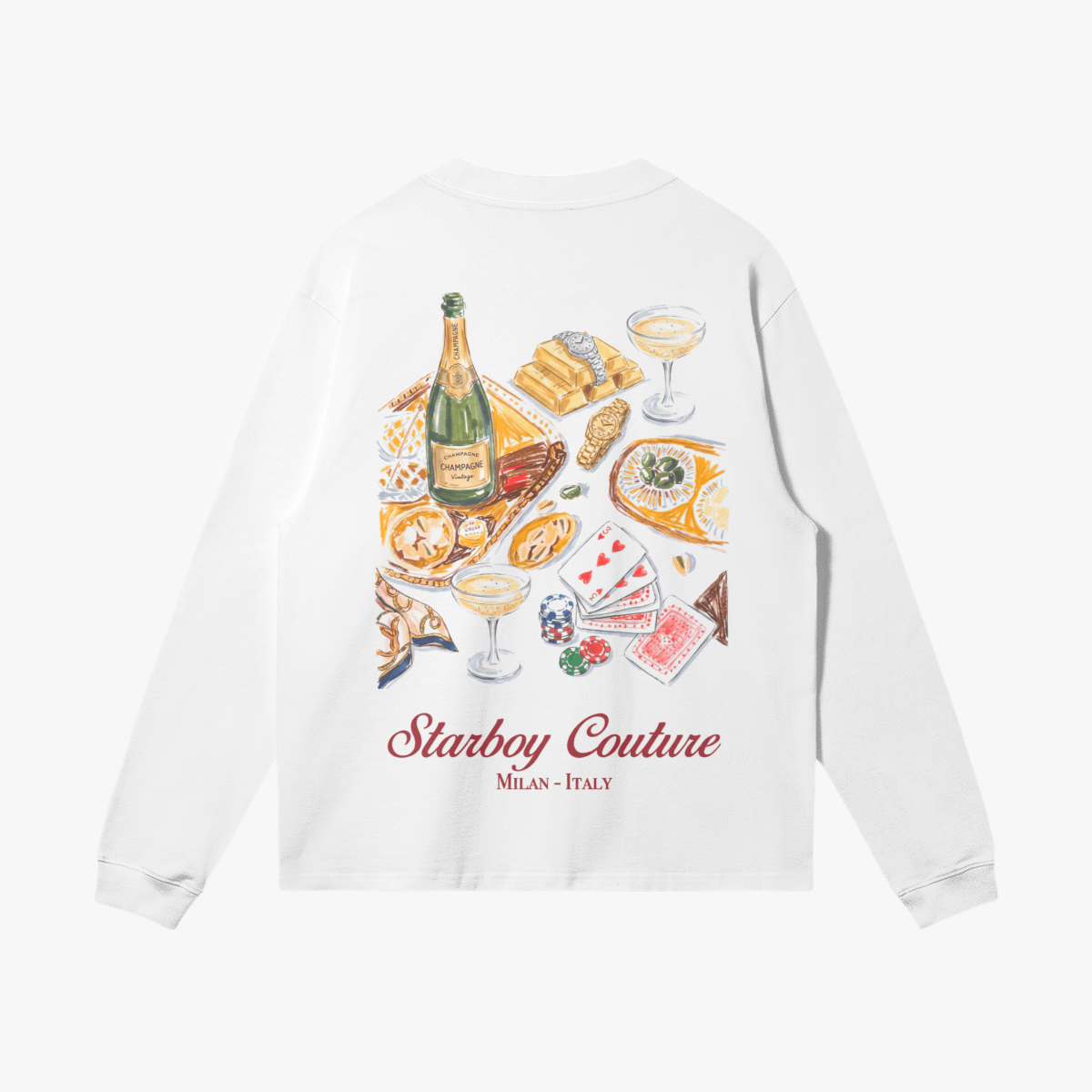 Expensive Life Long Sleeve - Starboy CoutureLong Sleeve