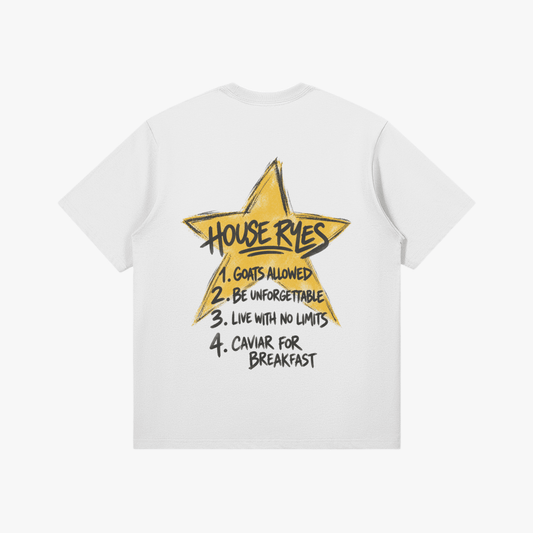 House Rules T-Shirt - Starboy Couturetshirt