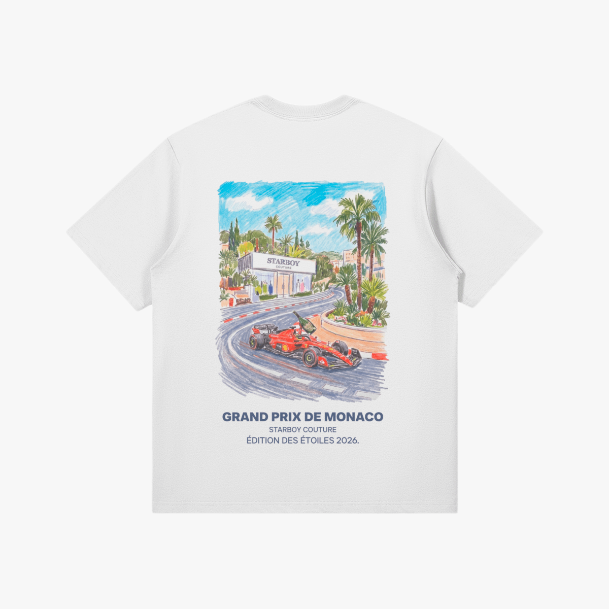 Monaco Grand Prix T-Shirt - Starboy Couturetshirt