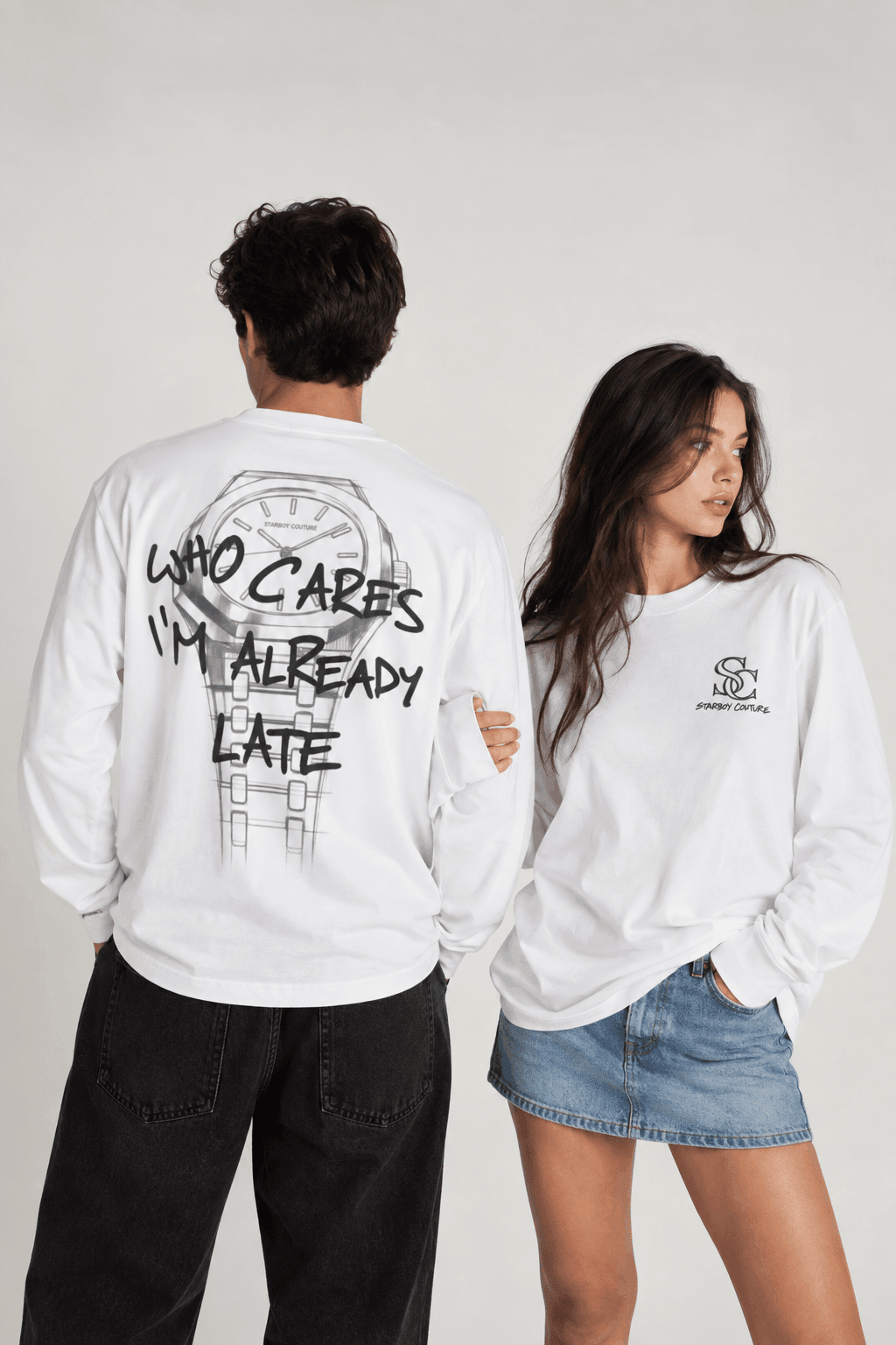 Who Cares Long Sleeve - Starboy CoutureLong Sleeve