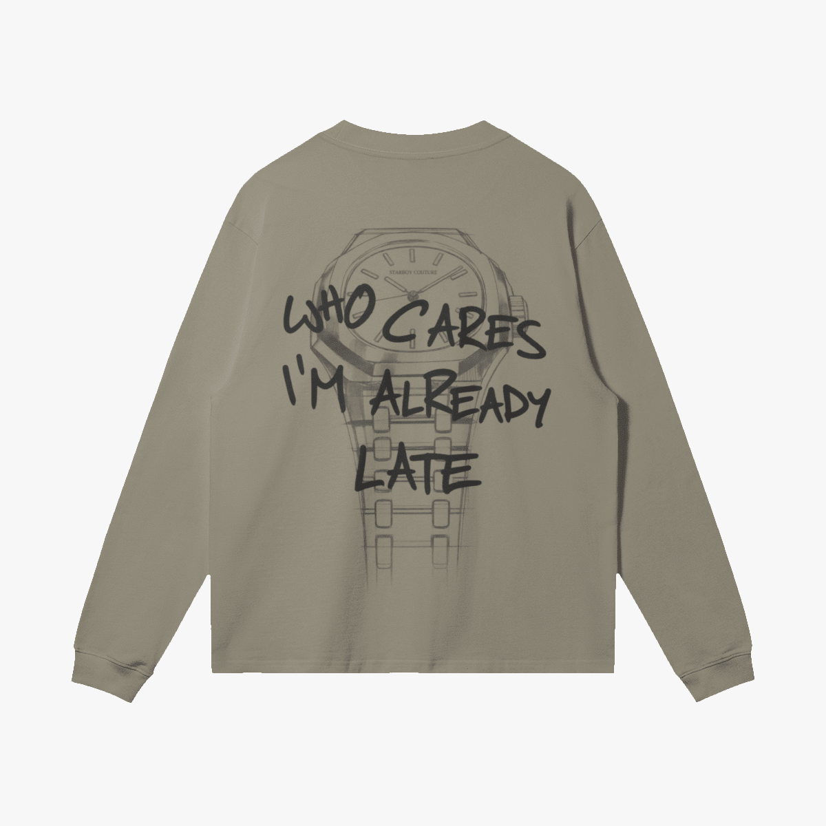 Who Cares Long Sleeve - Starboy CoutureLong Sleeve