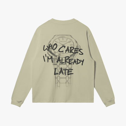 Who Cares Long Sleeve - Starboy CoutureLong Sleeve